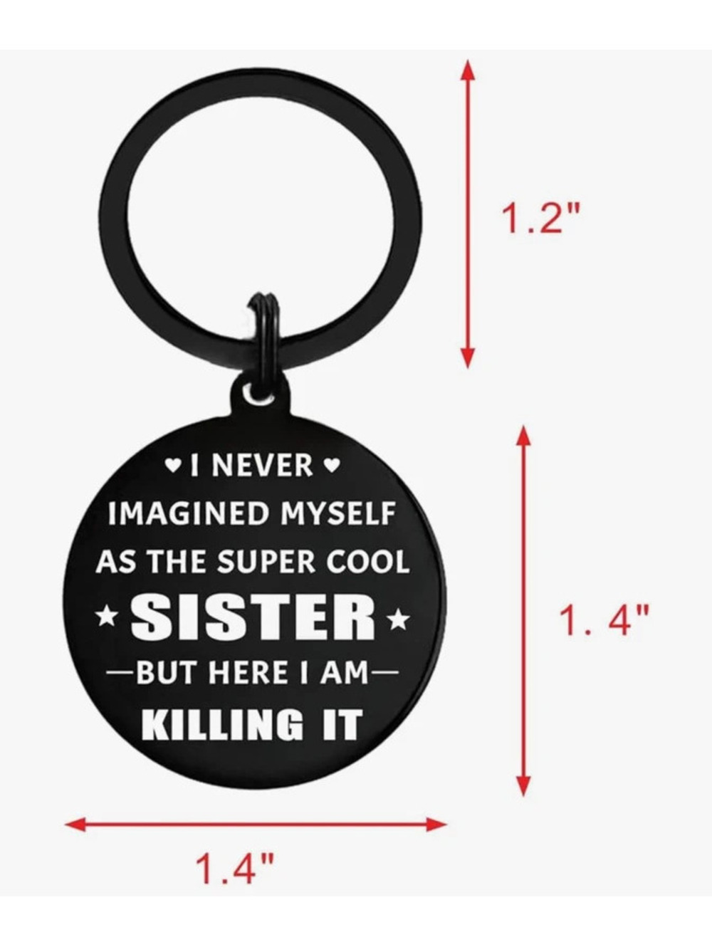 Cute Sister keychain